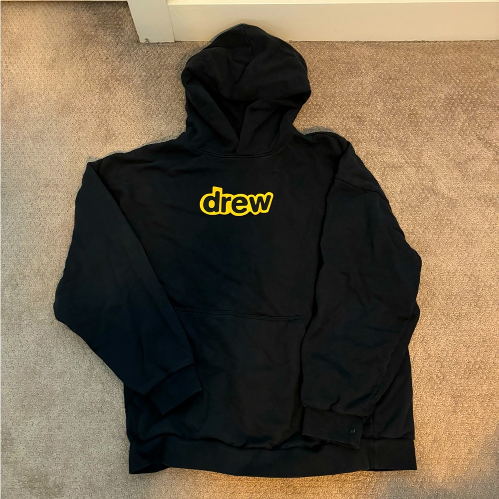 DREW House Heavyweight Sweatshirt (Black, 2XL)